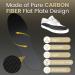 Carbon Fiber Insoles for Turf Toe & Foot Fractures | Sports & Hiking Shoe Inserts | Men s 4.5-5 & Women s 5.5-6 - Buy Online on GoSupps.com