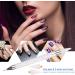 Dual-Ended Nail Rhinestone Picker Dotting Pen with Extra 2 Wax Heads - FITDON Wax Tip Pencil for Jewel Gems, Crystals, Studs - Clear - Buy Online on GoSupps.com