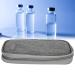 Insulin Cold Storage Bag - Waterproof Portable Cool Bag for Patient Care | Black Bottom Red Flower Design | Imported Oxford Cloth Material | Grey Color - Buy Online on GoSupps.com