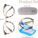 Blue Light Blocking Computer Gaming Glasses - Anti Glare Anti Headache Eyestrain Protection - Clear Frame Unisex Design - Buy Online on GoSupps.com