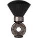 Neck Duster Brush for Barber Hair Cutting Cleaning Ring Handle Salon Tool Soft Brush to Remove Broken Hair from Neck Face Ears Large Brushes (Bling Black) - Buy Online on GoSupps.com
