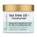 Era Organics Tea Tree Cream and Cleanser - Purifying Tea Tree Oil Face Wash & Moisturizer for Balancing Oily Blemish-Prone Skin Sulfate-Free Fragrance Free Made in USA - Buy Online on GoSupps.com
