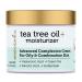 Era Organics Tea Tree Cream Face Moisturizer for Oily Skin - Advanced 7X Balancing Oily Skin Moisturizer - Non-Greasy Moisturizer - Tea Tree Oil for Skin