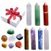 Rosixehird spiritual objects - cool stones and crystals irregular yoga stone exquisite processing identification of gemstones different ways