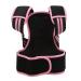 Mokernali Posture Corrector Back Straightener Belt | Elastic Comfortable Support Brace for Men & Women - Pink - Buy Online on GoSupps.com