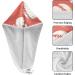Super Absorbent Red Hair Towel 2 Pack - Quick Dry Hair Turbans for Women & Girls - Perfect Hair Drying Solution - Buy Online on GoSupps.com