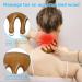 Shengxi Shampoo Brush - Bamboo & Gua Sha Wood Scalp Massager | Silicone Hair Washing Brush for Growth & Care - Buy Online on GoSupps.com