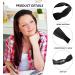 4 Pieces Of Headbands Wide Velvet Headbands Braided Headbands Forehead Bands For Girls Scrunchies For Women Fabric Headbands Wide Braided Headbands - Buy Online on GoSupps.com