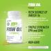 MusclePharm Essentials Fish Oil Elite Omega 3 Supplement Supports Joints Muscular Performance & Recovery Brain Heart & Immune Health 2000mg Omega 3 Fish Oil Per Serving 60 Softgels 30 Servings 60 Count (Pack of 1) - Buy Online on GoSupps.com