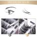 Larbois Individual Eyelashes with Clear Glue - 45 Clusters Kit, Natural Look, Reusable, Latex-Free, Russian Lashes - 10-16mm - Buy Online on GoSupps.com