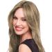 Clip in Bangs 18 In Natural Ombre Brown Blonde Curved Clip Bangs Breathable Realistic Lightweight Daily Wear Fake Fringe Human Hair Toppers for Women Clip in Hair Pieces - Buy Online on GoSupps.com