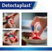 DetectaPlast Waterproof Elastic Pflasters - Blue 50x72mm Detectable First Aid for Gastronomy - 50 Pieces - Buy Online on GoSupps.com