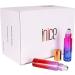 Inice 24 10ml Thick Glass Roller Bottles with Stainless Steel Ball for Essential Oils - Gradient Color (Includes 3 Droppers, 1 Funnel, 1 Extra Roller Ball, 1 Bottle Opener, 1 Brush, 24 Labels) - Buy Online on GoSupps.com