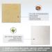 Pack of 10 Honey Calcium Alginate Dressing 2x2 Wound Patches for Fast Healing - Ideal for Bedsores, Surgical Wounds, Diabetic Foot Ulcers, Burns, Skin Tears - Buy Online on GoSupps.com