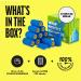 SPORTTAPE Cohesive Bandage 10CM x 4.5M - Mixed Colours - 12 Rolls | Vet Wrap for Dogs & Horses | Football Sock & Compression Bandage - Buy Online on GoSupps.com