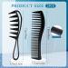 Wide Tooth Comb 2 Pack Large Hair Detangling Combs Shark Teeth Comb Shower Comb Large Tooth Comb Plastic Curly Hair Combs for Women Hairstyle Tool for Curly Wet Thick Wavy Hair Wigs Barber Salon Combination B - Buy Online on GoSupps.com