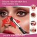 Nose Stencils For Makeup Silicone Nose Shadow Tool Eyeliner Stencils Wing Tips Face Make Up Stencils Nose Eyebrow Cheekbone Contour Stencils Reusable Makeup Eyelash Tool Red - Buy Online on GoSupps.com