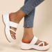 Summer Stylish Platform Sandals - Women's Orthopedic Bunion Slippers - White, Size 7 - Buy Online on GoSupps.com