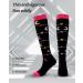 Buy WSC Compression Stockings (3 Pairs) - 10-20 mmHg Sports Socks for Men & Women | Ideal for Long Working Hours - S/M Size - Buy Online on GoSupps.com