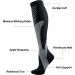 Yuedge Compression Stockings for Men & Women - 15-20 mmHg Support Socks for Running Travel & Sports - 3 & 5 Pair Options Available in Black - Buy Online on GoSupps.com