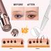 All-Round Facial Hair Remover for Women 3D Fast Electric Hair Removal Device Floating Shaving Head Electric Hair Removal Device with Light Washable Perfect for Upper Lip and Eyebrow Trimming - Buy Online on GoSupps.com