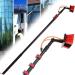 Photovoltaic Cleaner Teleswindow Cleaner Panel Cleaning Brush Water Fed Brush Head Multi-Angles Conservatory Roof Glass Cleaning Brush (Color : 6m) (9m)