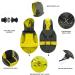 Shop Mosucoirl Waterproof Dog Coat with Hood - Reflective Windproof Rain Jacket for Small & Medium Dogs | 2XL Green - Buy Online on GoSupps.com