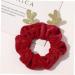 Beavorty Christmas Hair Rope Christmas Elk Hair Bands Christmas Hair Band ponytail holder christmas hair bobble christmas hair ties Hair Ring Autumn And Winter hair tie holder Miss fabric - Buy Online on GoSupps.com