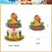 37PCS Lion King Cake Decoration Lion Guard Cake Toppers Themed Cake Decoration Lion King Cake Topper Themed Birthday Party Supplies for Boy Girl Cake Decoration - Buy Online on GoSupps.com