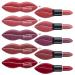 Dark Matte Lipstick Set | Moisturizing Nude Lipstick | Long-Lasting Velvet Lip Stain | Waterproof Lip Gloss Women Makeup - 09 - Buy Online on GoSupps.com