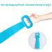 36 inch Extra Long Silicone Back Scrubber for Men and Women - Comfortable & Strong Body Cleaning Shower Brush - Buy Online on GoSupps.com