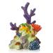TAOMYPETS Coral Decor for Aquariums Resin Aquarium Decor Coral Reef Ornaments (D)