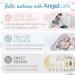 Angelcare AC527 3-in-1 Sensasure Baby Movement Monitor with Video - White - Buy Online on GoSupps.com