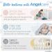 Angelcare Nappy Disposal System with 1 Refill - Odor-free diaper disposal solution - Buy Online on GoSupps.com