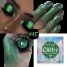 DE'LANCI Single Shimmery Green Eyeshadow - Highly Pigmented, Long-Lasting Metallic Glitter for Women with Green Eyes - Buy Online on GoSupps.com