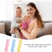 AOVNA 3 Pieces Baby Hair Comb Round Teeth Combs Soft Baby Hair Brush for Baby Child Kids - Buy Online on GoSupps.com