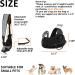 Gloppie Pet Carrier - Small Dog/Cat Hand-Free Sling with Adjustable Strap | Breathable Shoulder Bag with Safety Belt & Multiple Pockets - Grey S - Buy Online on GoSupps.com