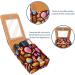 Travel Lipstick Organizer Case - Portable Makeup Bag with Mirror | Candy Chocolate Cupcake L132b7tlby - Shop Internationally - Buy Online on GoSupps.com
