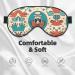 Handcrafted Father's Day Soft Sleep Eye Mask | Breathable Travel Eye Patch for Women - Perfect Relaxation Gift - Buy Online on GoSupps.com