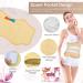 MQFORU Castor Oil Pack Wrap Kit - 8PCs Reusable with Velcro Fastener | Liver Detox & Digestive Health - Buy Online on GoSupps.com