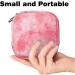 Menstruation Pad Bag with Zipper | Women's Napkin & Tampons Bag | Watercolor Design | Color 9 | Stylish & Functional Collective Bag for Girls - Buy Online on GoSupps.com