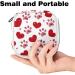 GIAPB Sanitary Napkin Storage Bag | Period Tampon Makeup Pad Pouch | Dog Paw Print and Heart Color2861 - Buy Online on GoSupps.com