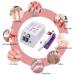 FATUXZ Electric Nail Drill Set - Adjustable 20000RPM Nail File Machine for Manicure Pedicure - White Acrylic Nail Tools - Buy Online on GoSupps.com