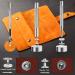 Toututu 120 Sets 12.5mm Leather Snap Fasteners Kit with Setting Tools - Ideal for Clothes, Jackets, Jeans, Bracelets & Bags - 6 Color Options - Buy Online on GoSupps.com
