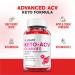 Pro Burn Keto Gummy 5 Pack - Vegan Formula with ACV, B12, Beet Root (300 Gummies) - Buy Online on GoSupps.com