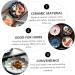 ABOOFAN 3pcs Dipping Dish Ceramic Dipping Bowls Dipping Sauce Bowl Leaf Sauce Dish Side Dish Bowl Serving Dish Vinegar Plate Wasabi Dish Food Sauce Dish Ceramics Mini Tea Bag re-usable - Buy Online on GoSupps.com