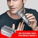 70S Shaver Heads Electric Foil Cordless Compatible with Braun S7-70S Shaver Head 720 760 790 799 797 750CC 760CC Silver - Buy Online on GoSupps.com