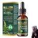 Gouttes d'extrait de feuille de mol ne biologique pour nettoyage pulmonaire extrait de feuille de mol ne pour poumons nettoyage et soutien respiratoire formule naturelle pour homme et femme (1)