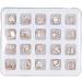 Nail Charms Sparkling 20 Pieces Nail Design Nail Art Rhinestone Embellishments for Girls for Travel (Champagne) - Buy Online on GoSupps.com