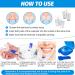 Anti-Snoring Solutions: 2 Rail & 8 Nasal Spreaders | Reusable Sleep Aids for Snoring & Teeth Grinding - Buy Online on GoSupps.com